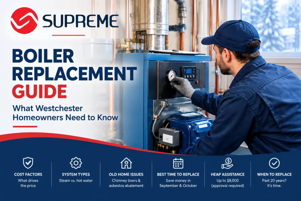 Boiler Replacement Cost in Westchester
