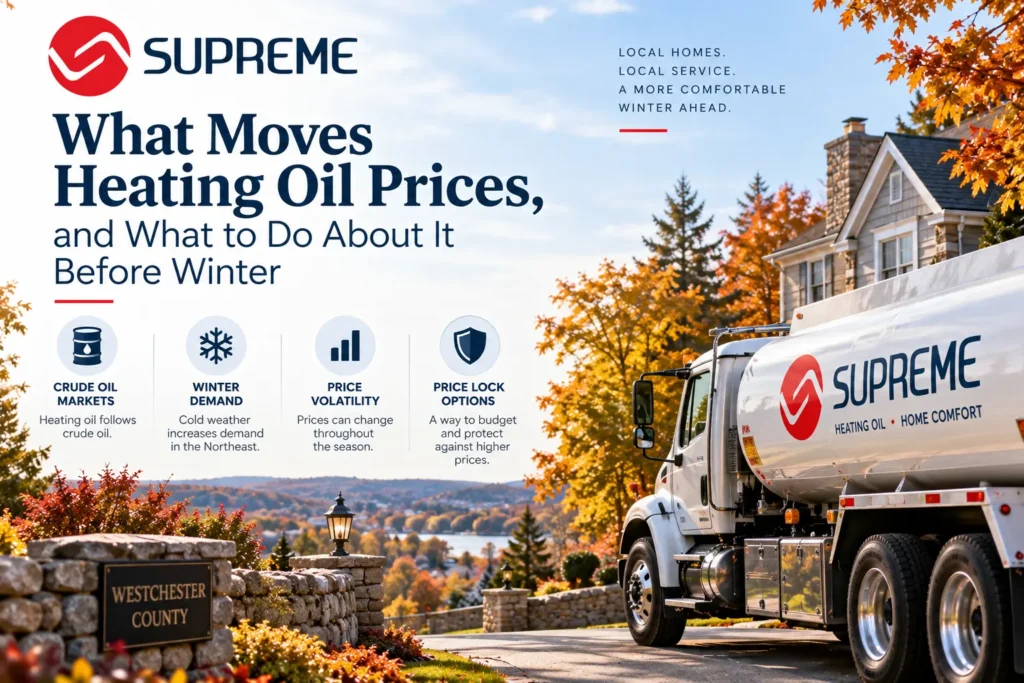 What Moves Heating Oil Prices, and What to Do About It Before Winter